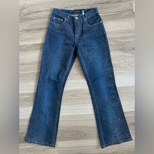 BUFFALO DAVID BITTON SPARKLE SHINY SPARKLING BOOT CUT JEANS SIZE 26